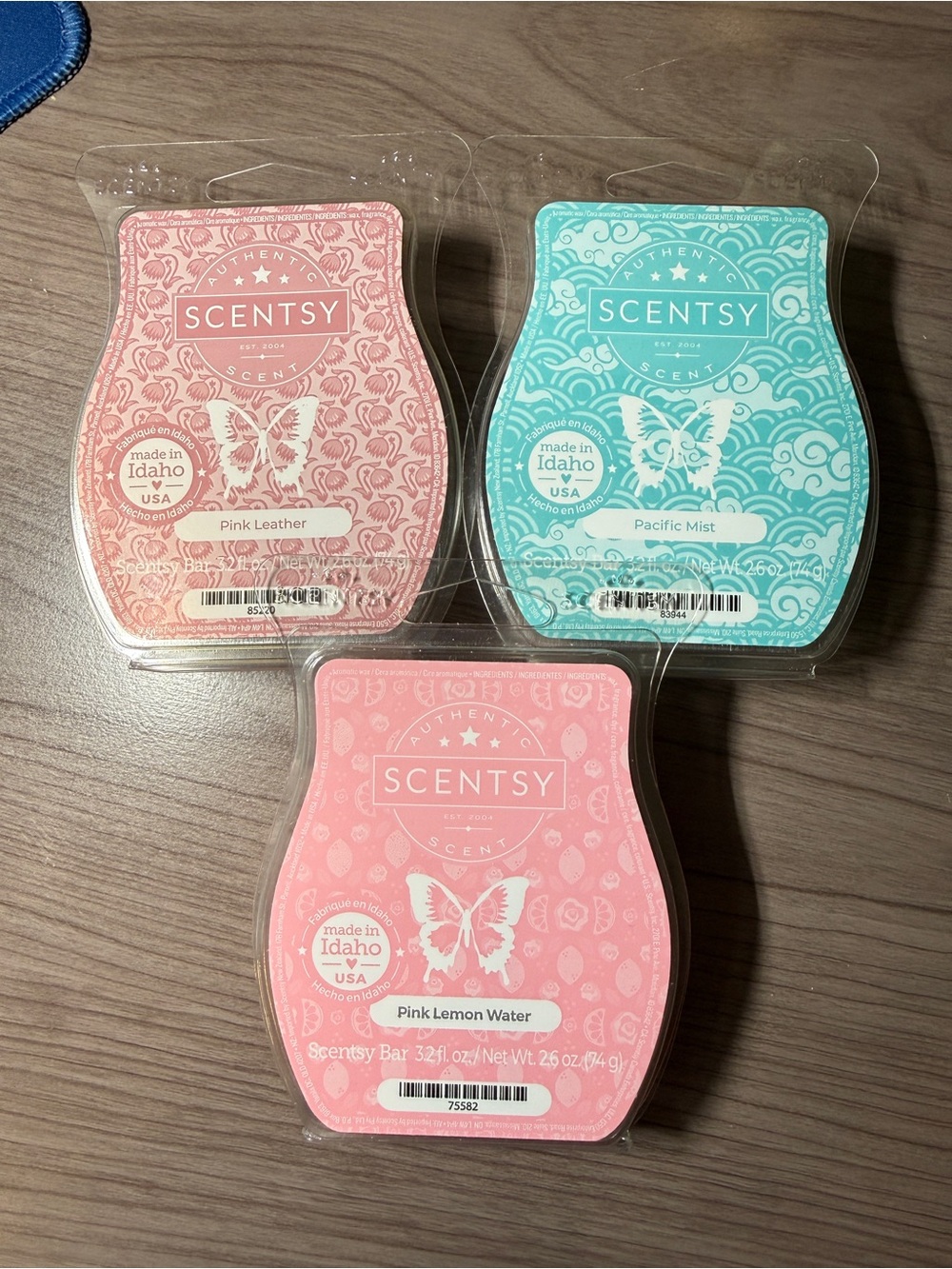Lot of 3 Scentsy Wax Melts